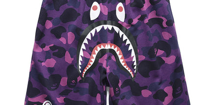 Japanese Shark Head Casual Quick-Dry Beach Shorts