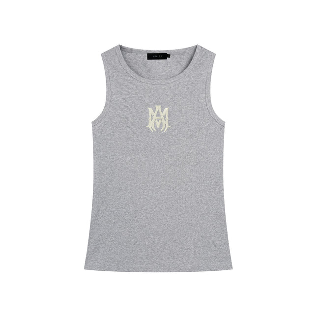 AM Embroidery Casual Sports Vest Unisex