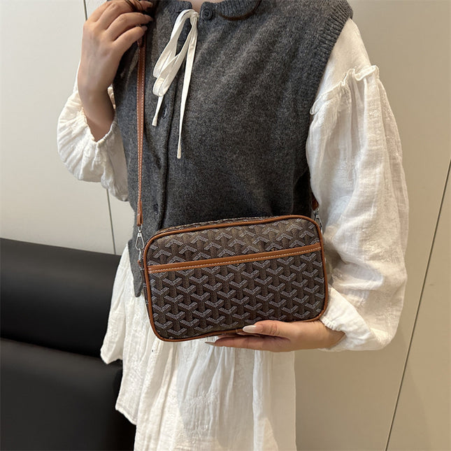 Retro Printed Square Bag - Women's 2025 Autumn