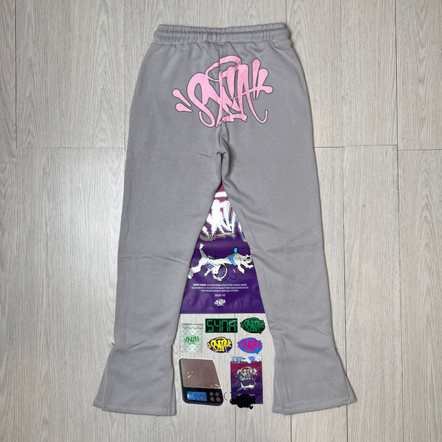 High Quality Syna Hip Hop Foam Print T-Shirt Set