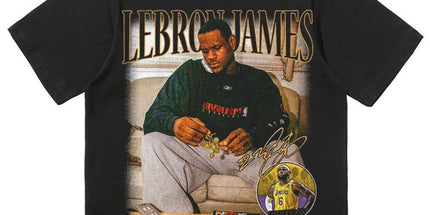 NBA Star Retro T-Shirt - Curry Kobe Morant Rose