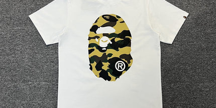 Ape Head Double-Sided Heavy Cotton Couple T-Shirt