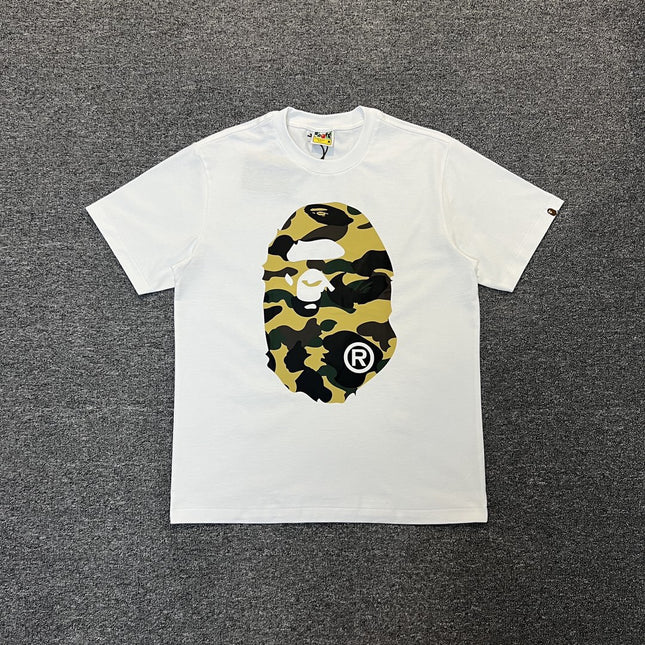 Ape Head Double-Sided Heavy Cotton Couple T-Shirt