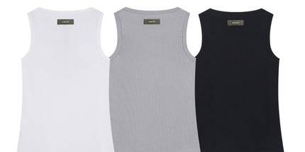 AM Embroidery Casual Sports Vest Unisex