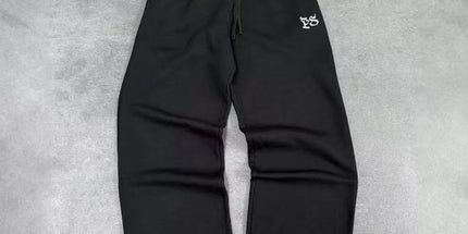 Y2K Streetwear Letter Embroidery Loose Sweatpants