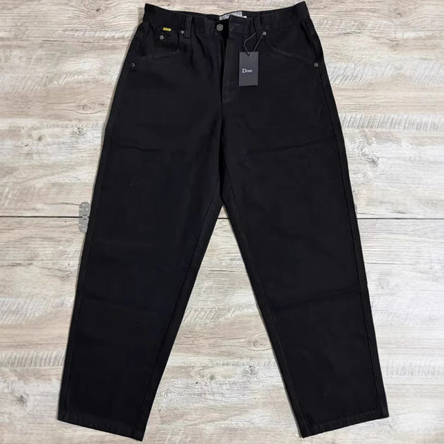 Baggy Straight-Leg Denim Jeans