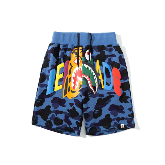 Japanese Shark Head Casual Quick-Dry Beach Shorts