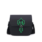 Black green label