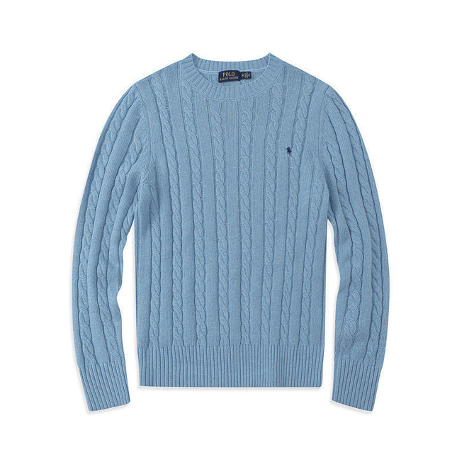 Crew Neck Knit Sweater