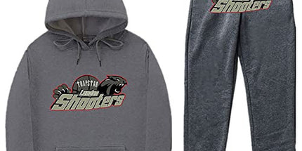 Unisex Trendy Hooded Fleece Sweatshirt Sports Suit