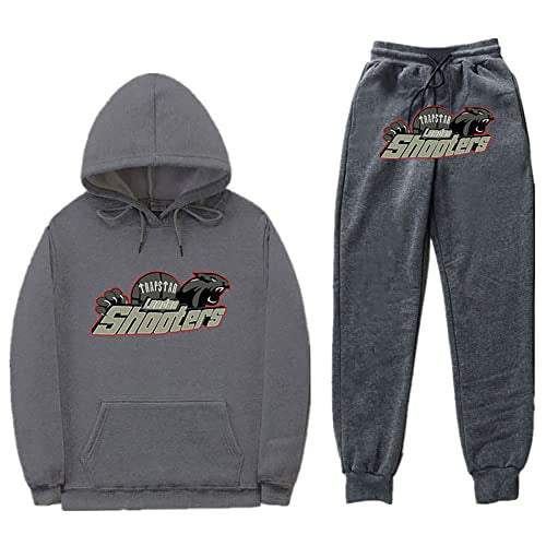 Unisex Trendy Hooded Fleece Sweatshirt Sports Suit
