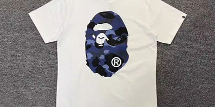 Ape Head Double-Sided Heavy Cotton Couple T-Shirt