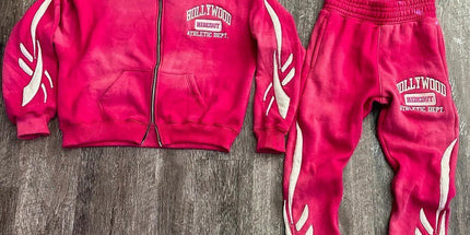 Y2k hooded zipper set