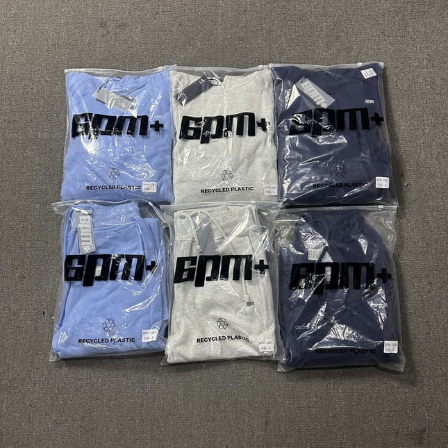 Velvet Hooded Tracksuit Set