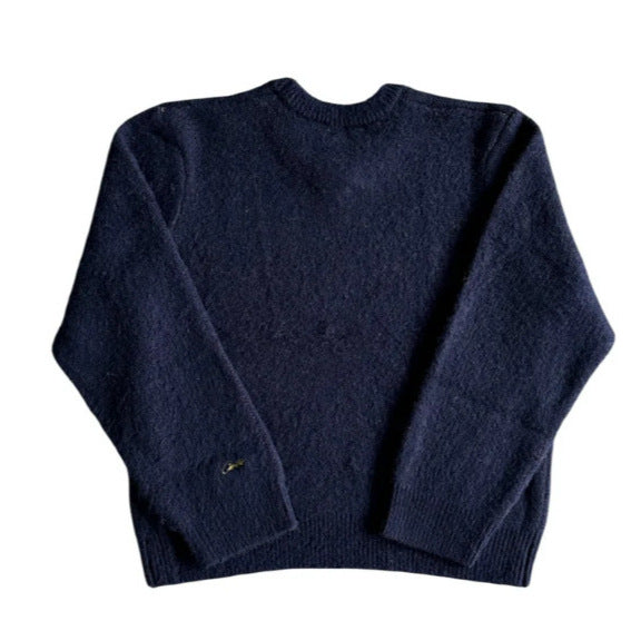 Versatile Long-Sleeved Knit Sweater Pullover