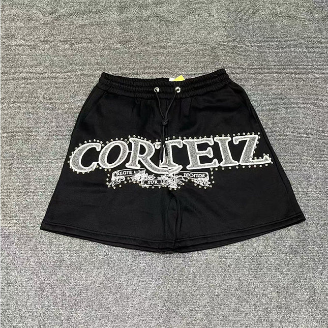 Streetwear Zipper Vest and Shorts Set