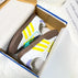 36 / White brown yellow