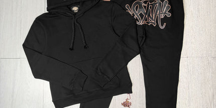 High Quality Syna Hip Hop Foam Print T-Shirt Set