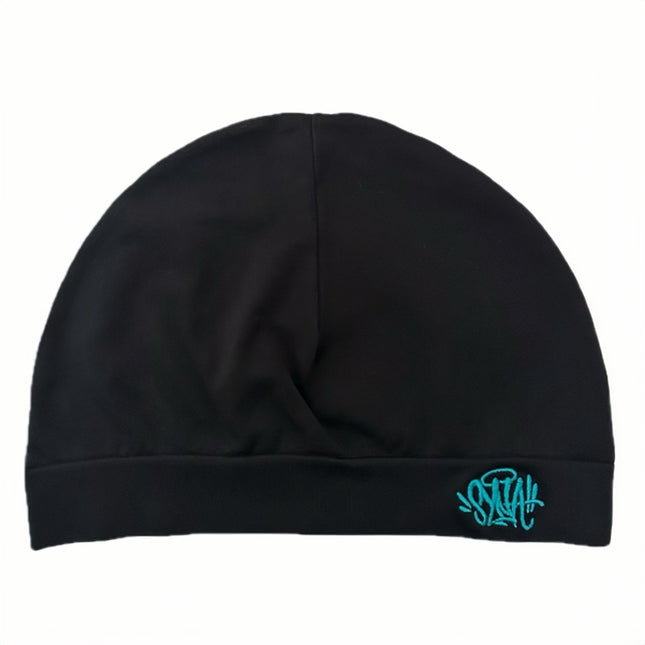 Vintage Embroidered Skull Knit Hat