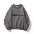 S / Round collar gray