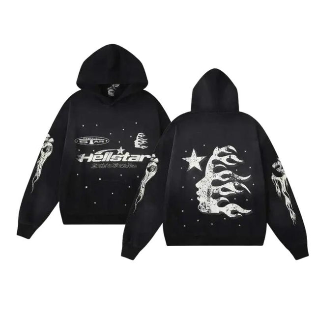Loose long sleeve hoodie sweatshirt