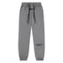 S / 670 grey pants flocked letters
