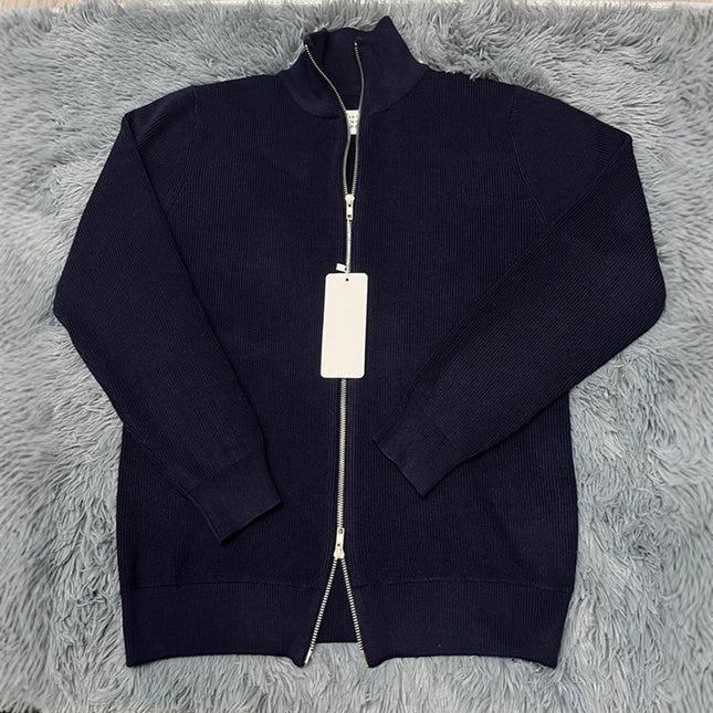 Zip Collar Knit Sweater