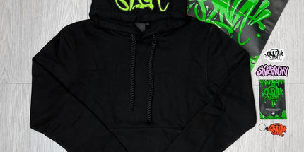 High Quality Syna Hip Hop Foam Print T-Shirt Set