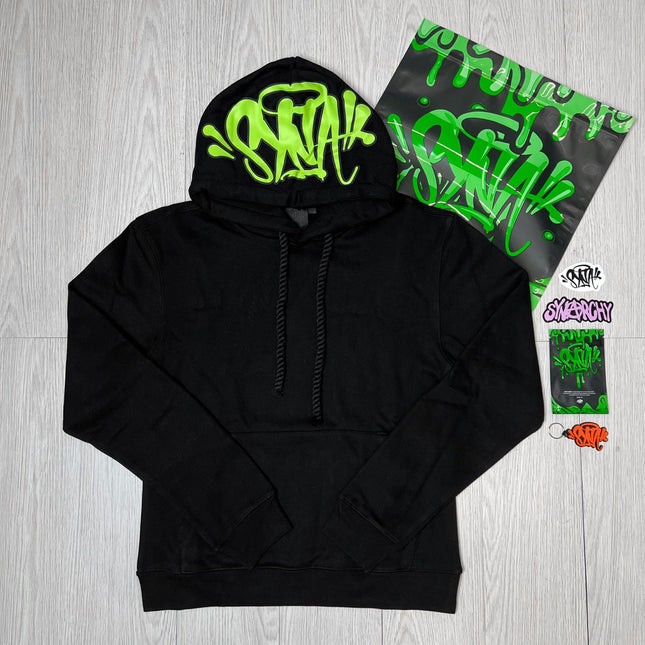 High Quality Syna Hip Hop Foam Print T-Shirt Set