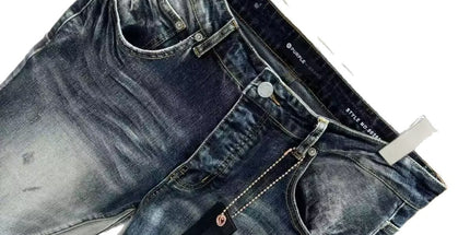 Purple Retro Flared Jeans
