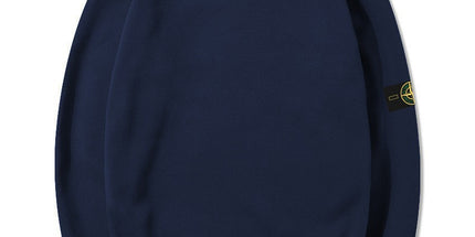 STON Stone Hooded Sweatshirt Badge Crewneck