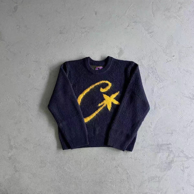 Corteiz C Star Mohair
Knit Sweater