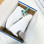 All white leather noodles