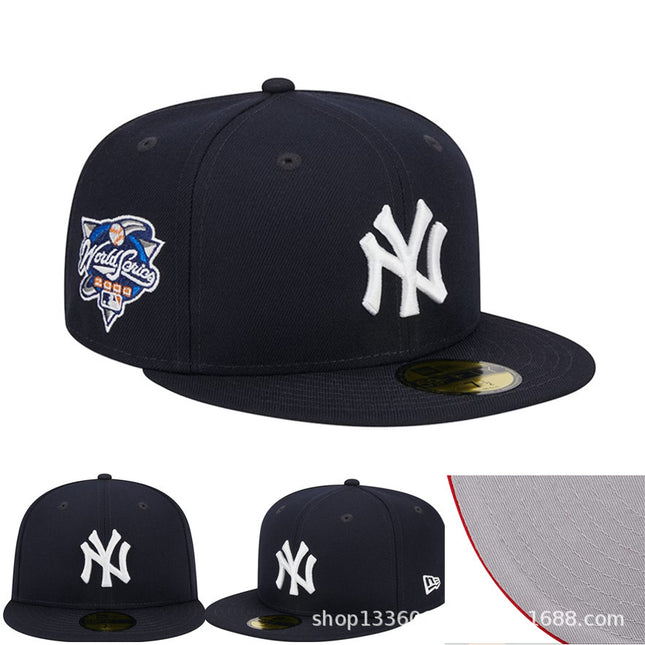 Unisex Flat-Brim Baseball Cap