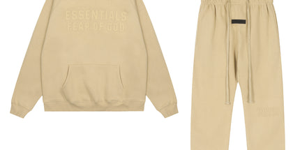 ESSENTIALS fleece Hooded Set