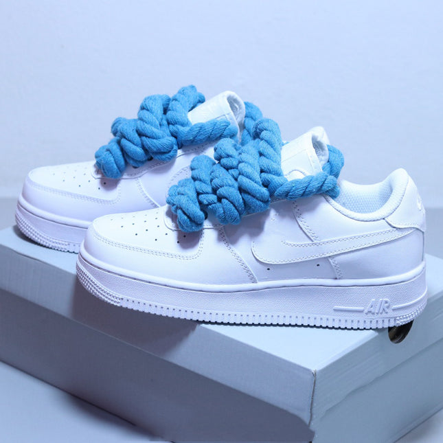 Nike Air Force 1 with Chunky Rope Laces
