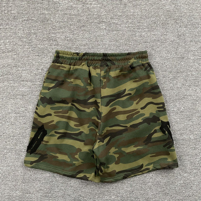 Embroidered Fleece Street Shorts