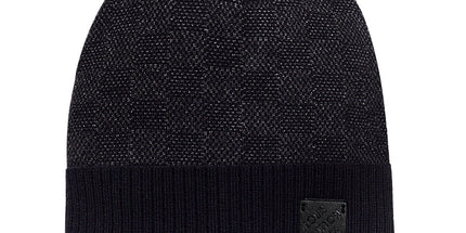 Classic Leather Label Unisex Knitted Beanie