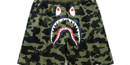 Japanese Shark Head Casual Quick-Dry Beach Shorts