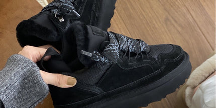 winter boots casual lace-up Shoes