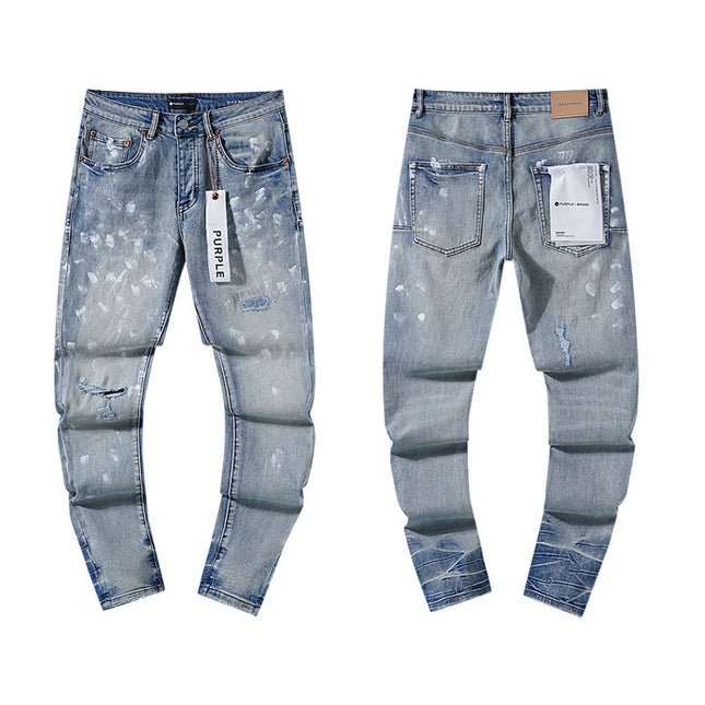 Ripped Jeans foreign high street wear