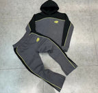 Dark grey patchwork set