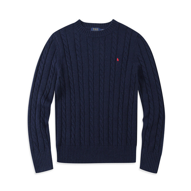 Crew Neck Knit Sweater