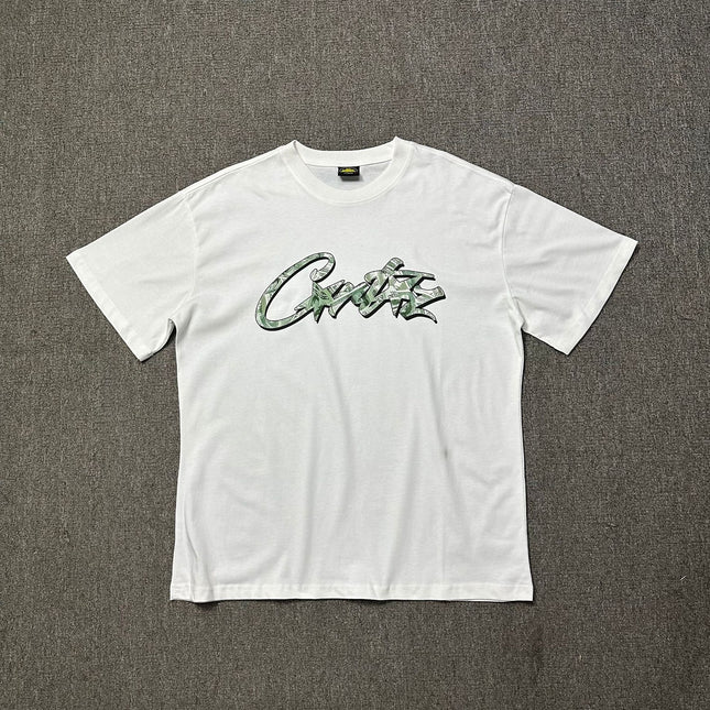 240g Unisex Letter Logo T-Shirt