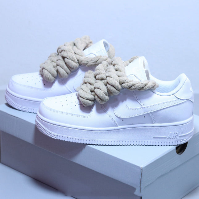 Nike Air Force 1 with Chunky Rope Laces