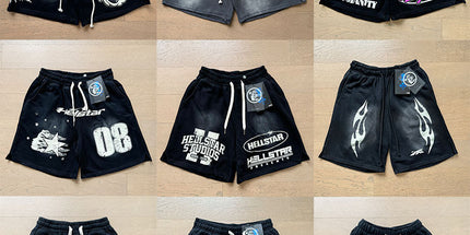 Distressed Baggy Streetwear Shorts