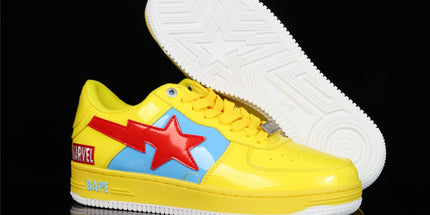 Patent Low-Top Casual Sneakers