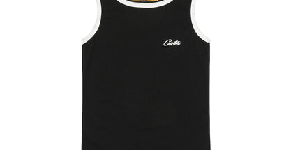 Basic LOGO Crew Neck Sleeveless Vest T-Shirt