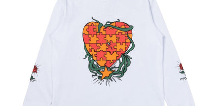 GALLERY DEPT Classic Letter Print Long Sleeve Tee