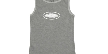 Basic LOGO Crew Neck Sleeveless Vest T-Shirt
